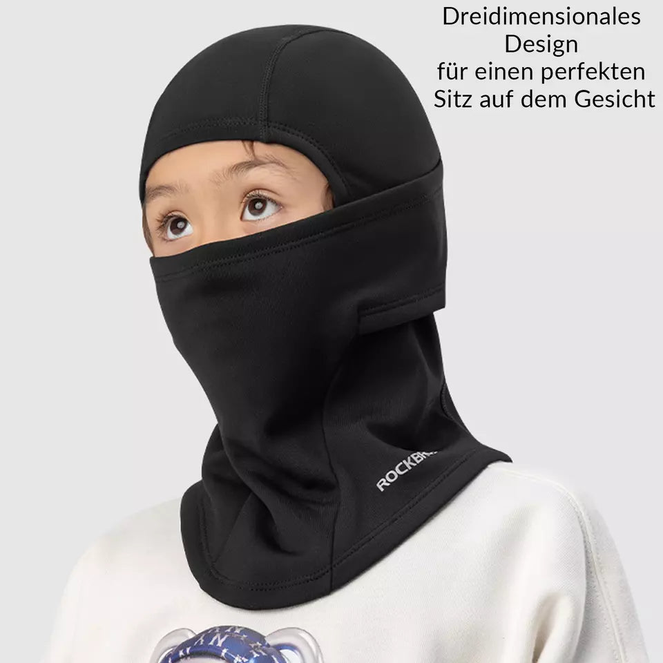 ROCKRBOS Kinderbivakmuts Winterbivakmuts Warme ski-gezichtsbedekking Hardlopen