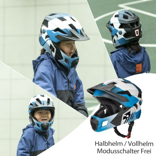 ROCKBROS kinderfietshelm Afneembare sportveiligheidshelm voor kinderen