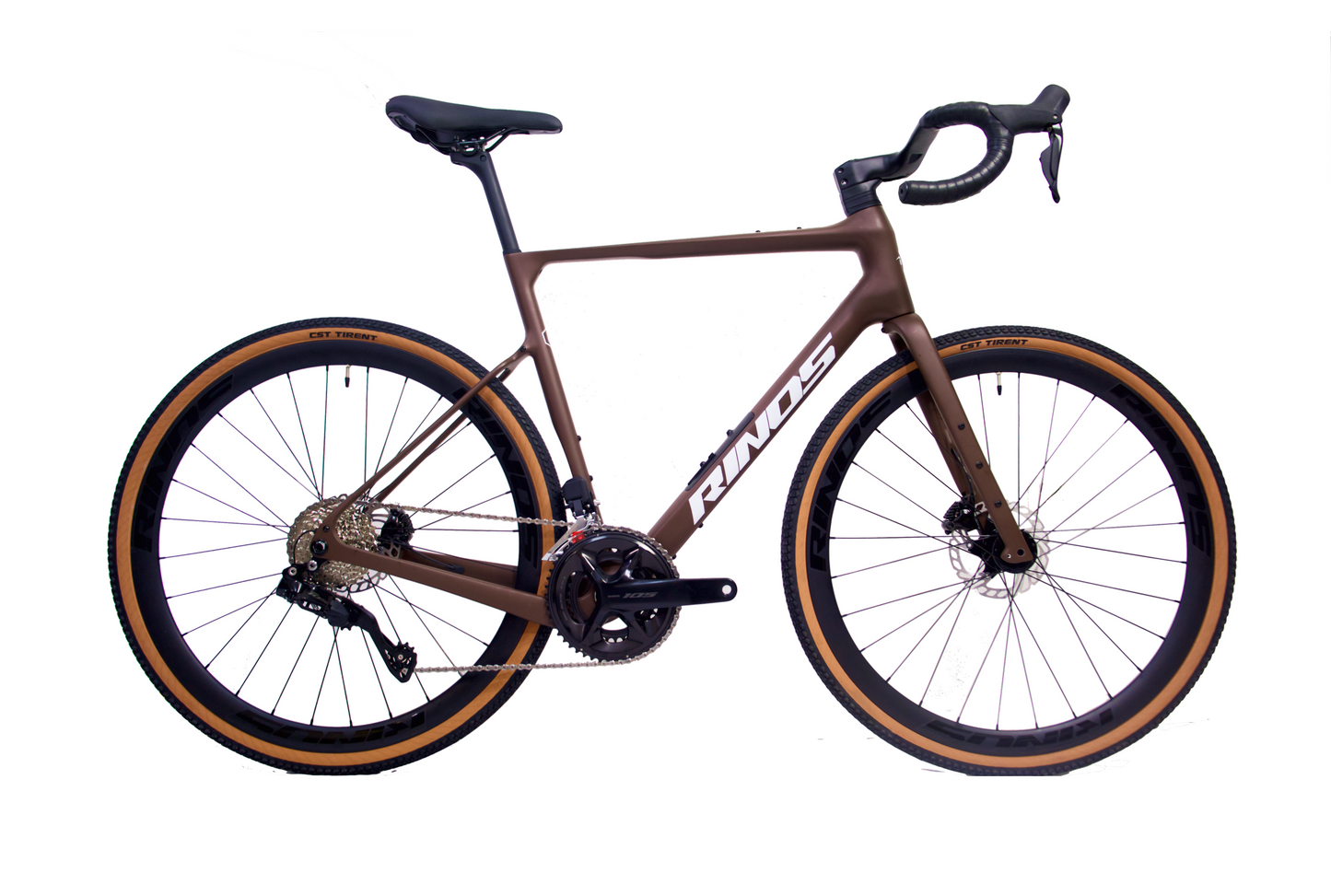RINOS Carbon Gravel Fiets Sandman8.0 Shimano Di2 105