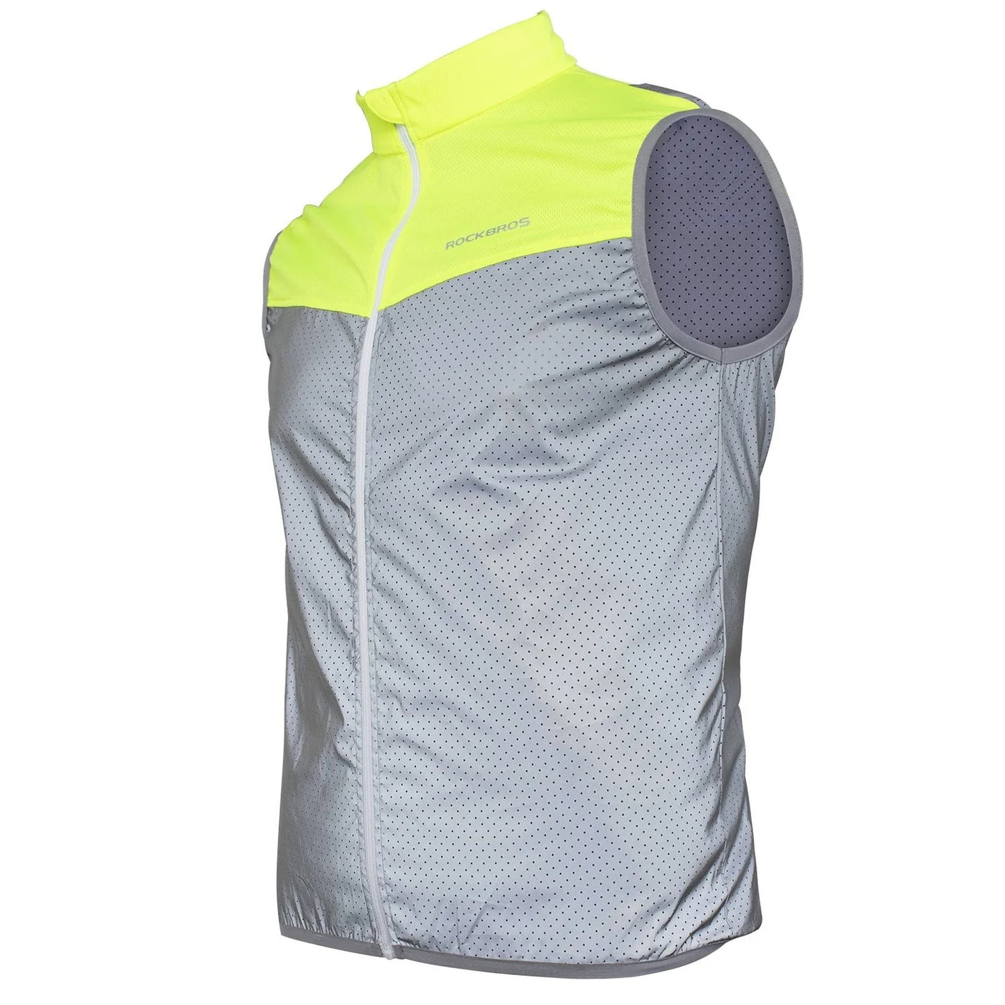 ROCKBROS Cycling Vest Reflecterend Running Vest Winddicht Ademend