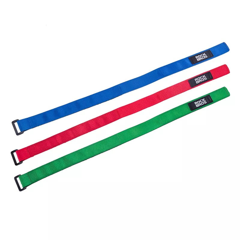 ROCKBROS Kabelbinder met klittenband spanband spanband 49,8 cm fietsriemen voor bevestiging
