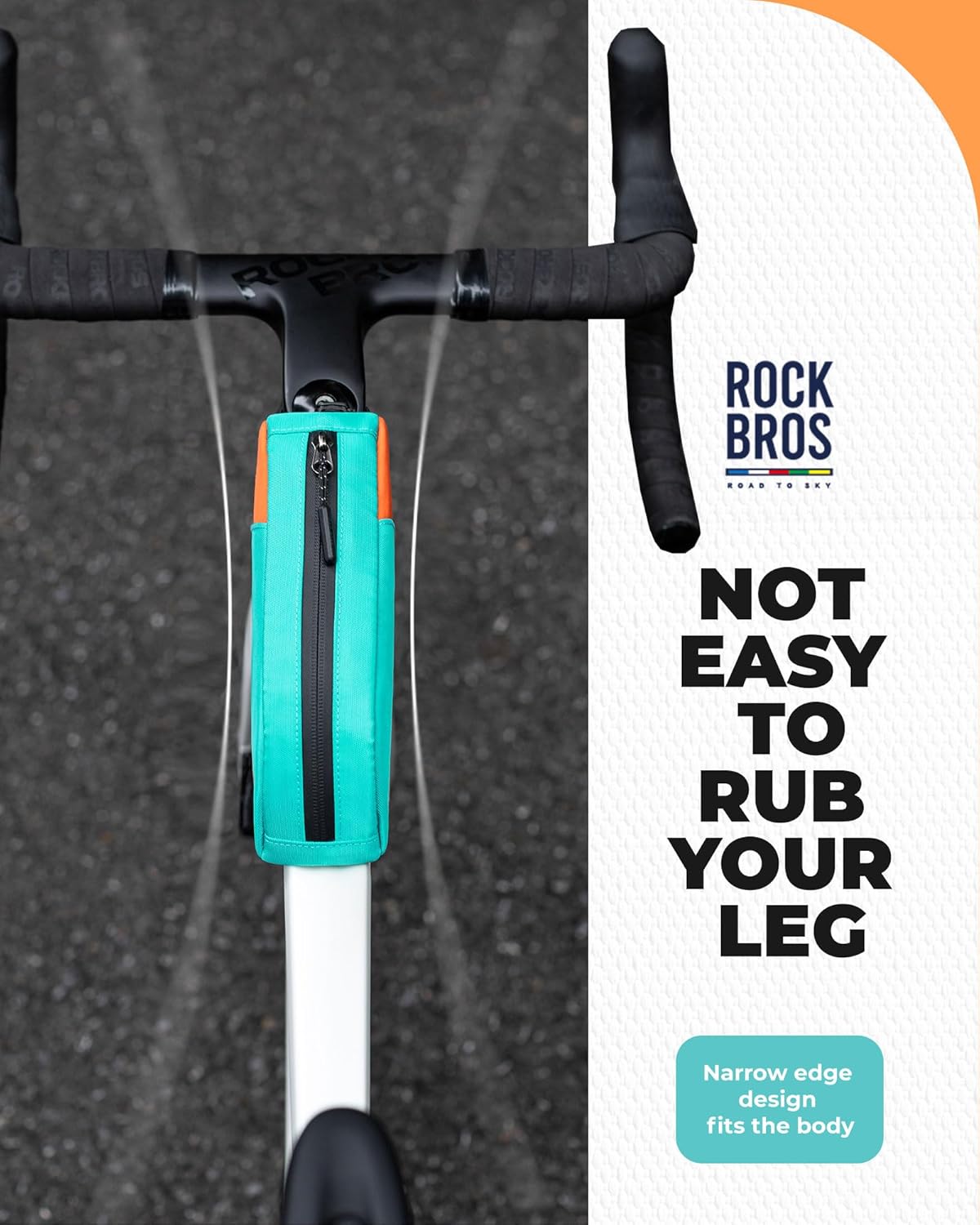 ROCKBROS fietstas frametas bovenbuis