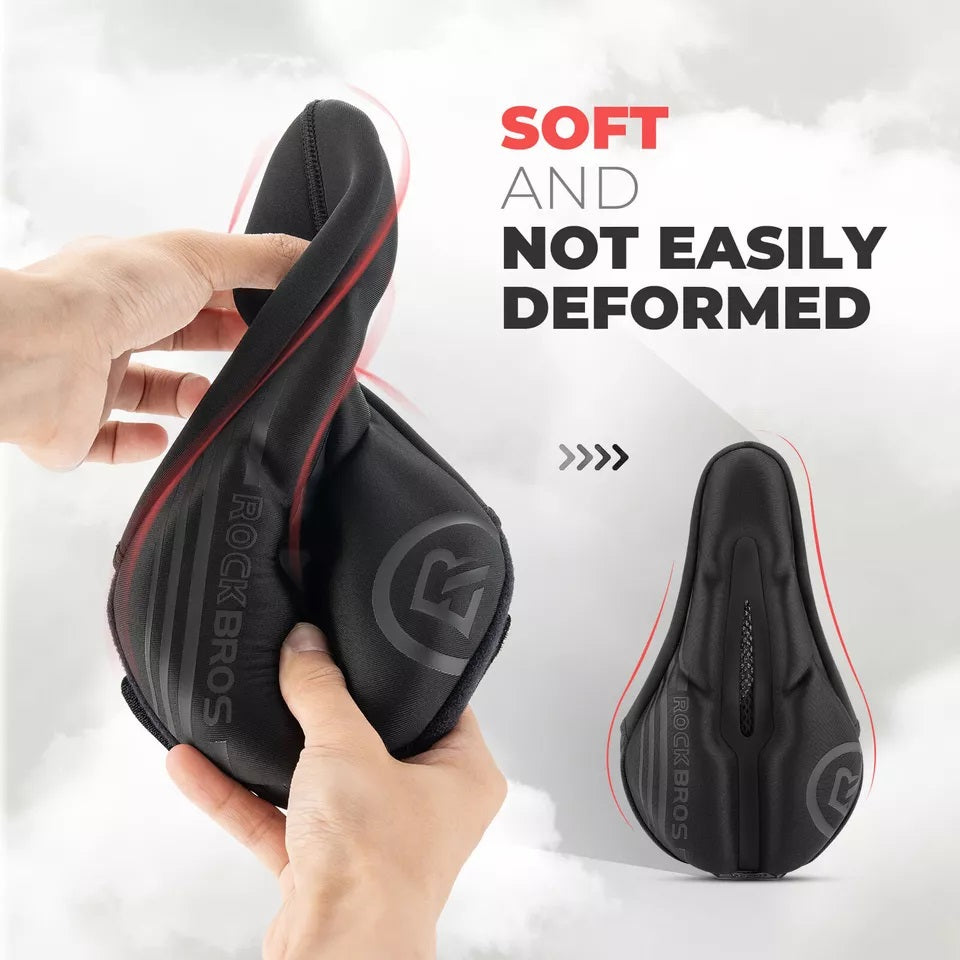 ROCKBROS fietszadelhoes gelzadelhoes met regenhoes unisex