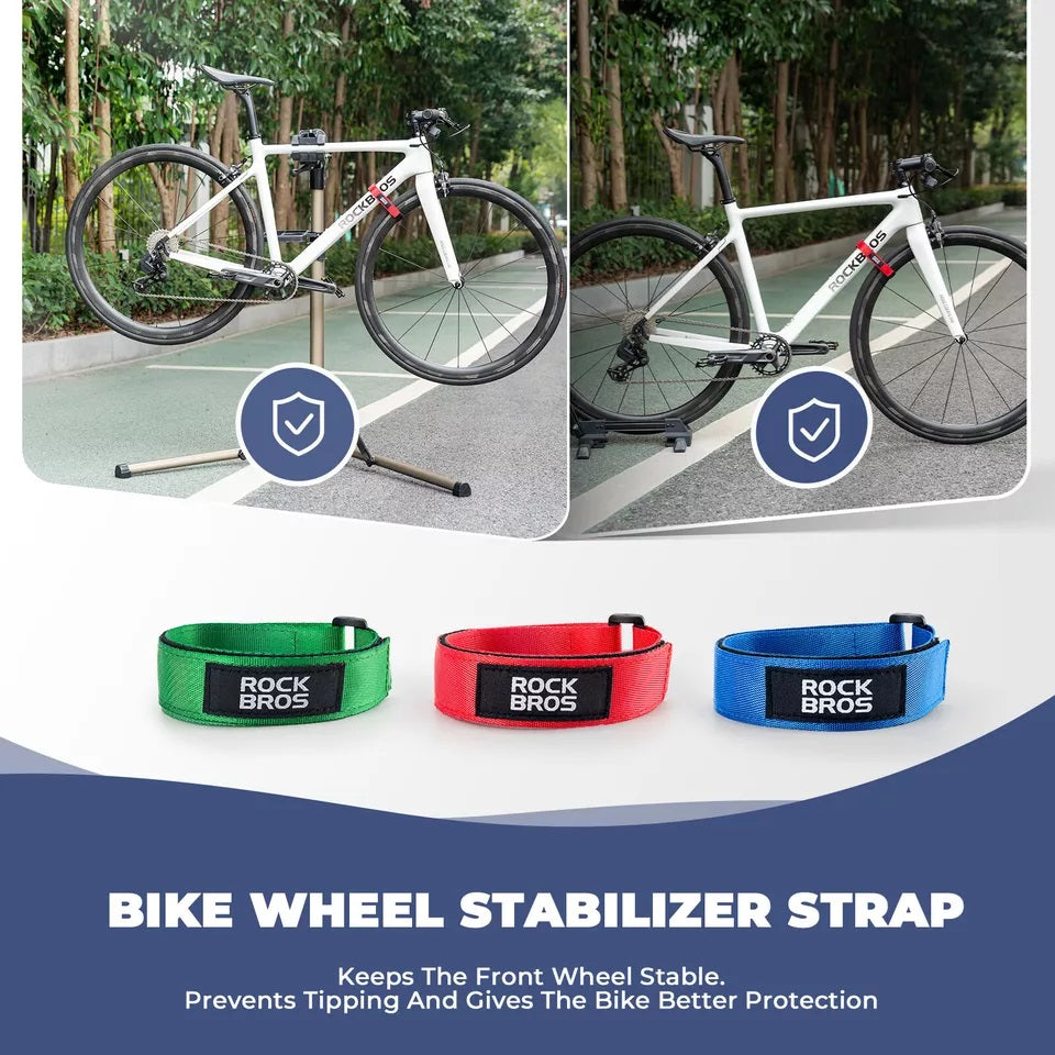 ROCKBROS Kabelbinder met klittenband spanband spanband 49,8 cm fietsriemen voor bevestiging