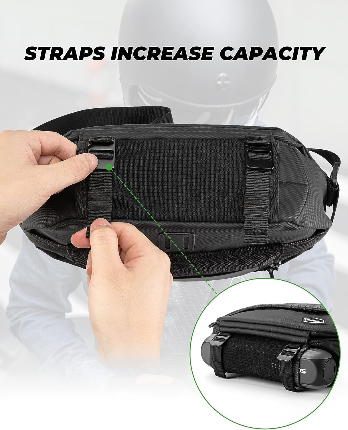 ROCKBROS schoudertas fietsheuptas multifunctionele handtas motorfiets