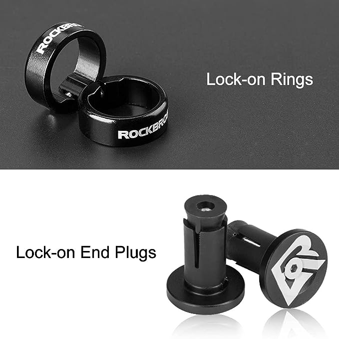 ROCKBROS Fiets Stuur Handvatten 22mm Anti-Slip Rubber