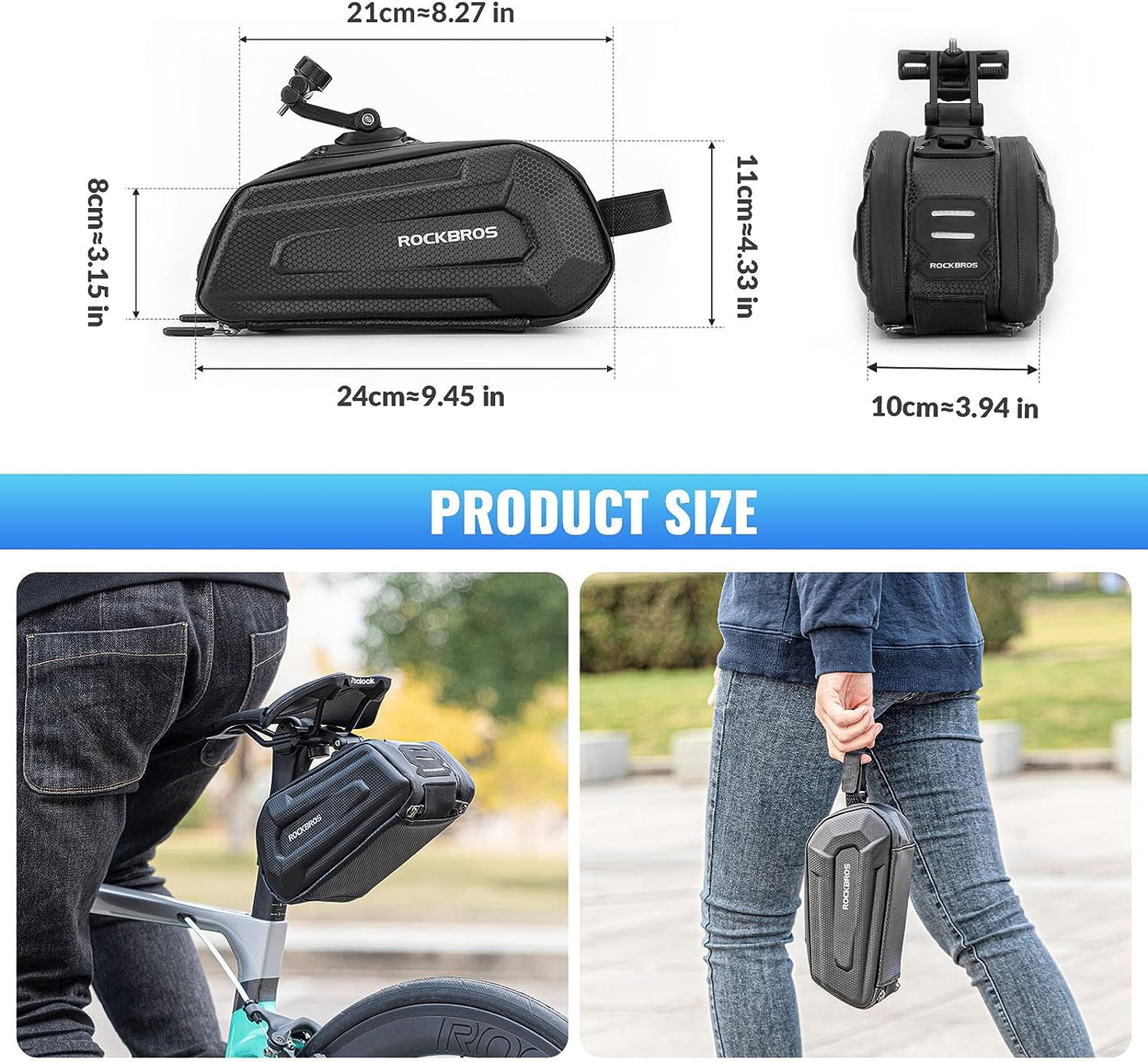 ROCKBROS B69 Waterdichte Fietstas met Snelsluiting 1.8L
