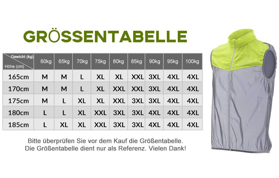 ROCKBROS Cycling Vest Reflecterend Running Vest Winddicht Ademend
