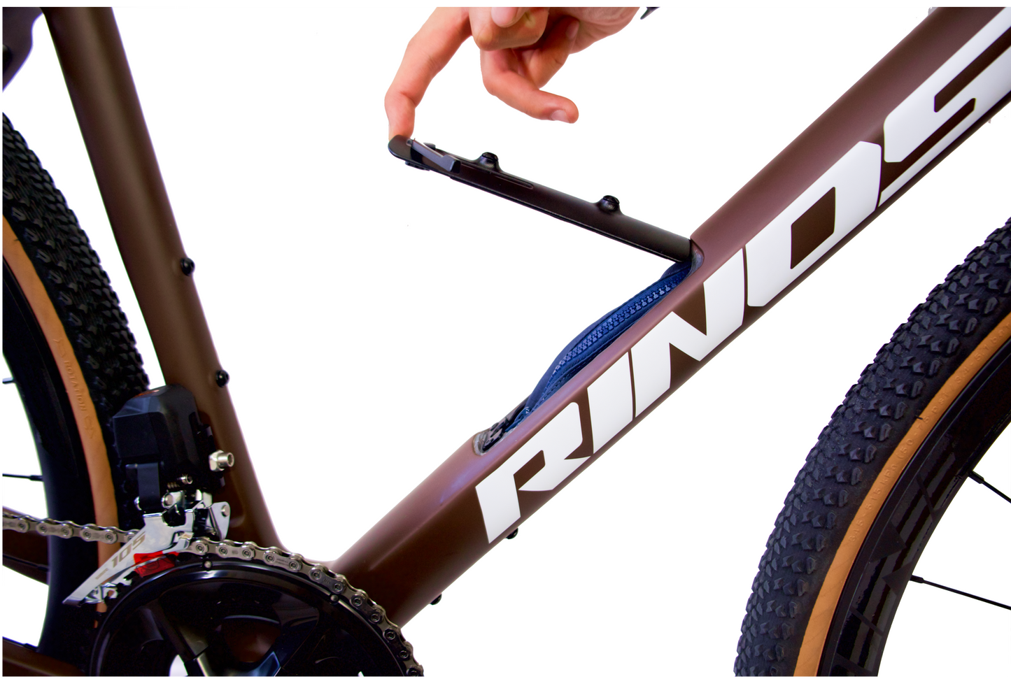 RINOS Carbon Gravel Fiets Sandman8.0 Shimano Di2 105
