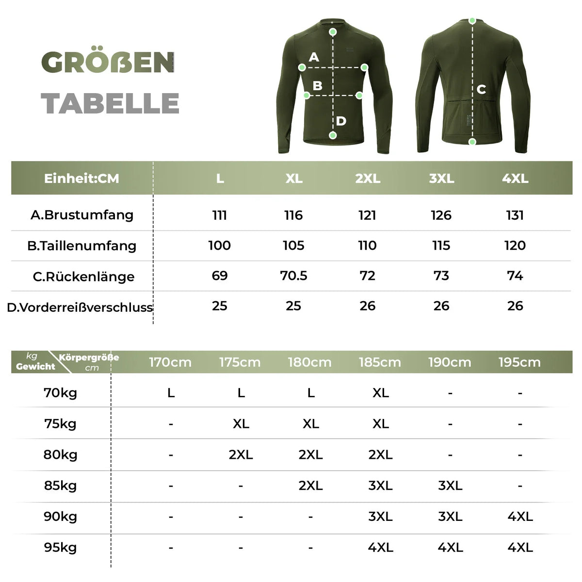 ROCKBROS Fietstrui Wielrentrui Langarm Heren Winter Warm Fleece Snel Drogend Ademend