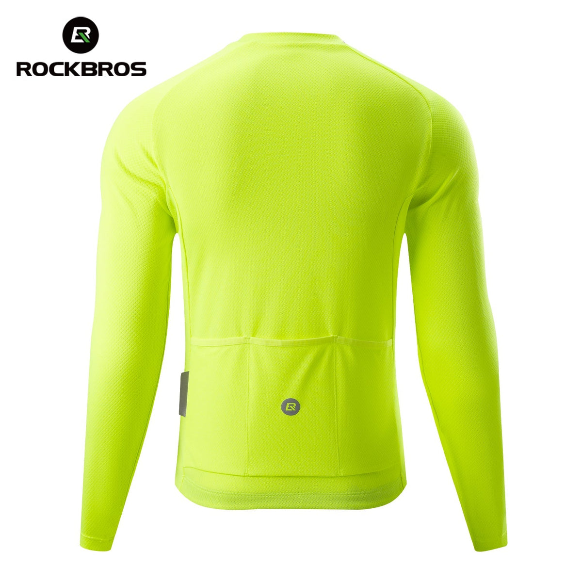 ROCKBROS Fietstrui met lange mouwen en korte rits aan de voorkant - Model YDCX011