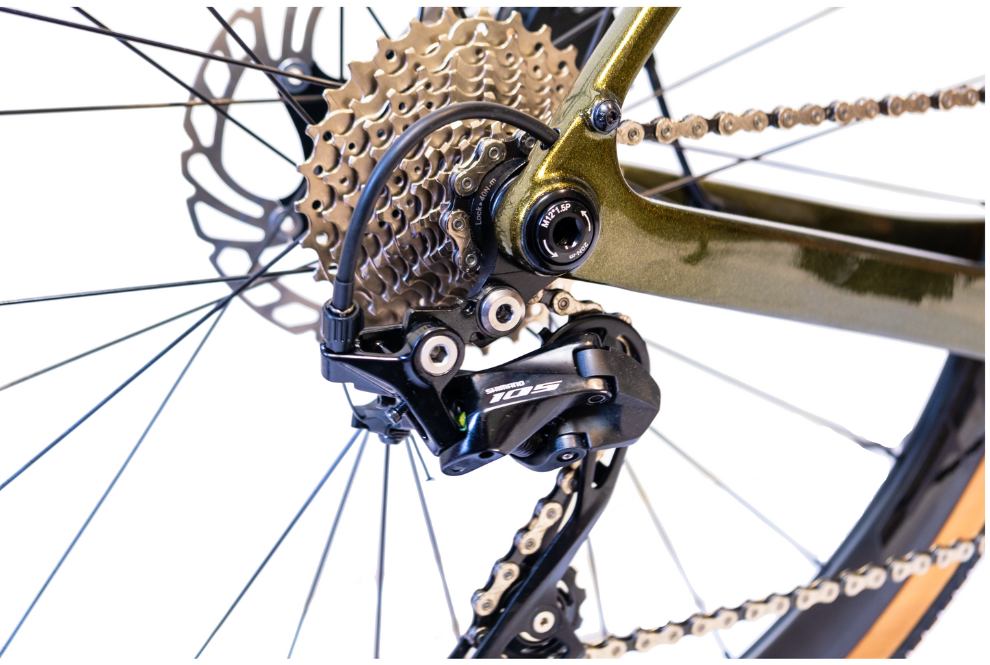 RINOS Carbon Gravel Fiets Sandman3.0 Shimano R7000