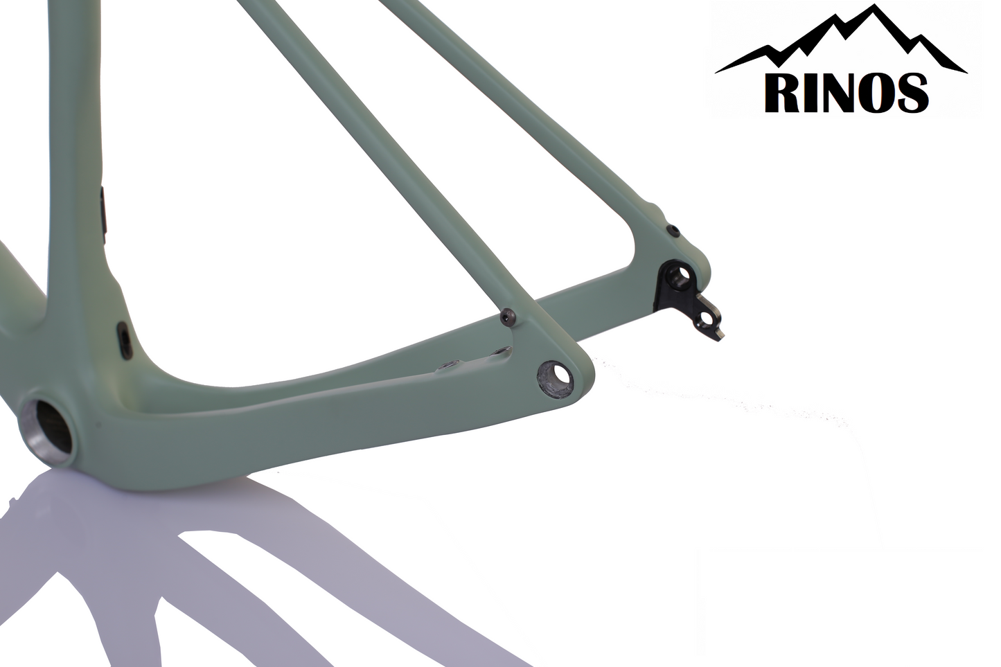 RINOS frameset met vork zadelpen stuur carbon T800