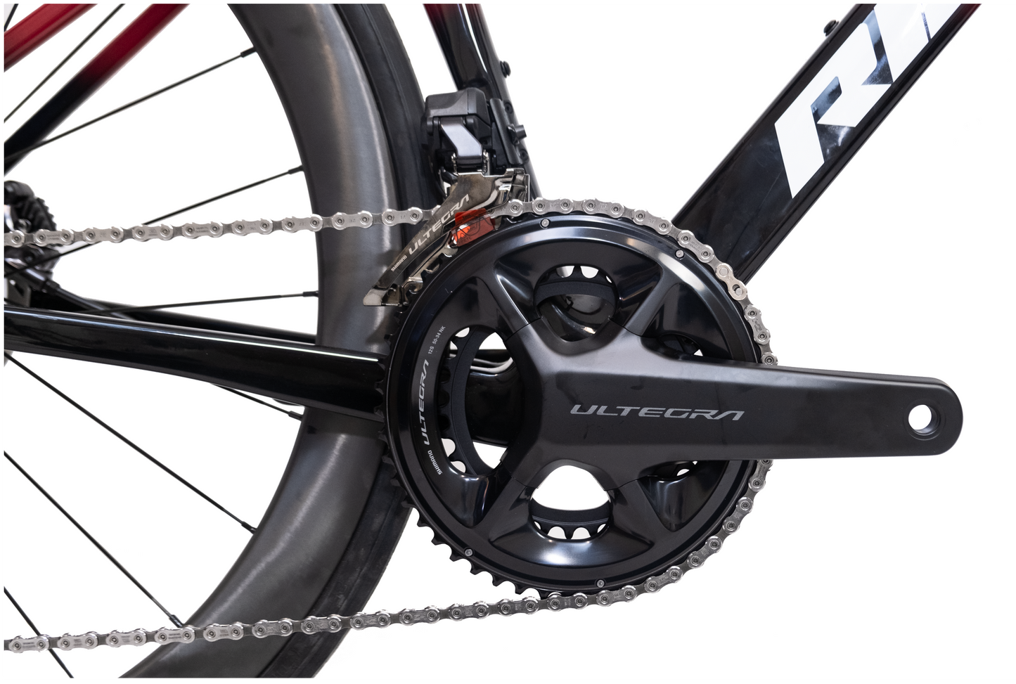 RINOS carbon racefiets Odin 7.1 Shimano Ultegra Di2 rood XS met carbon wielen, 24 versnellingen
