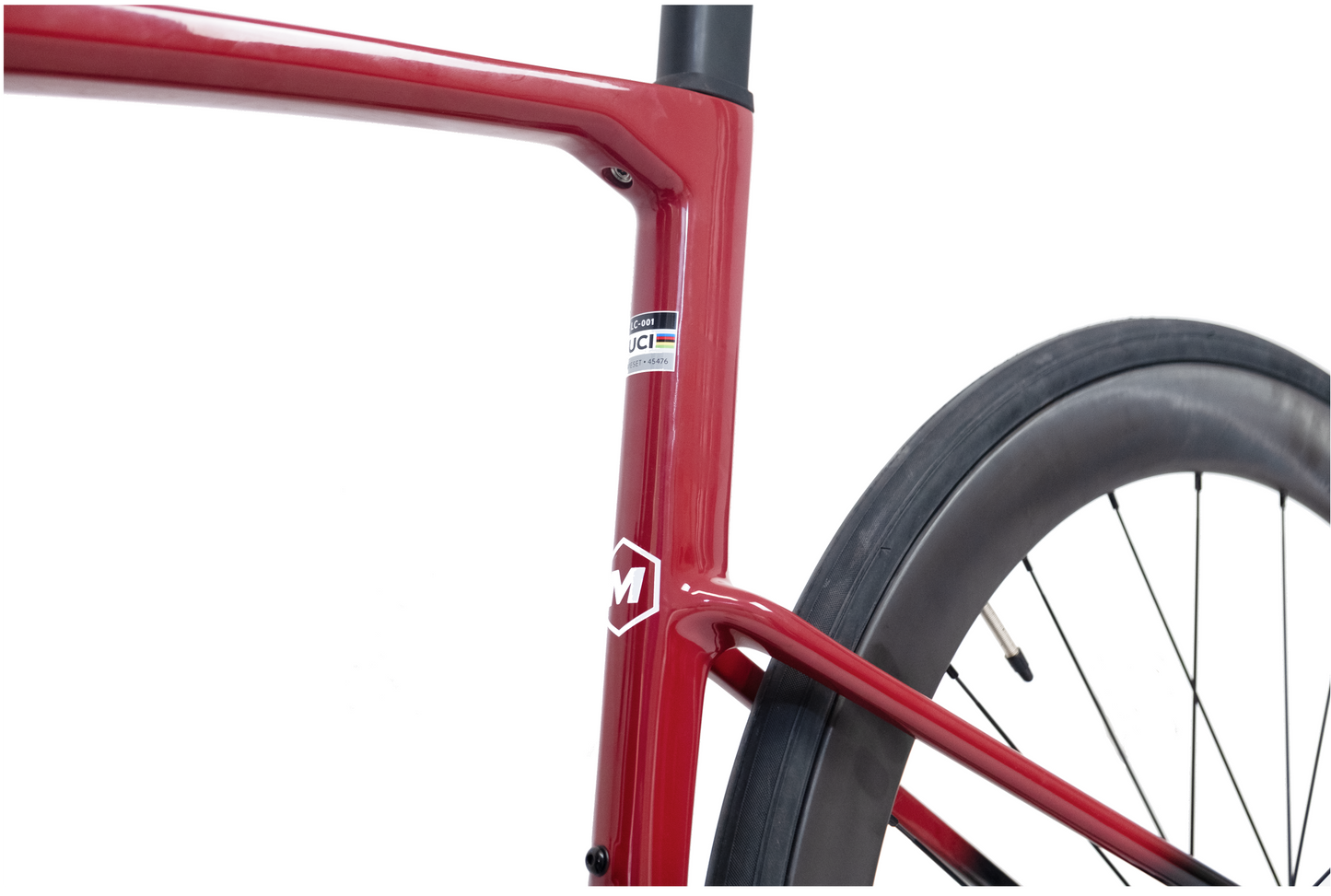 RINOS carbon racefiets Odin 7.1 Shimano Ultegra Di2 rood XS met carbon wielen, 24 versnellingen