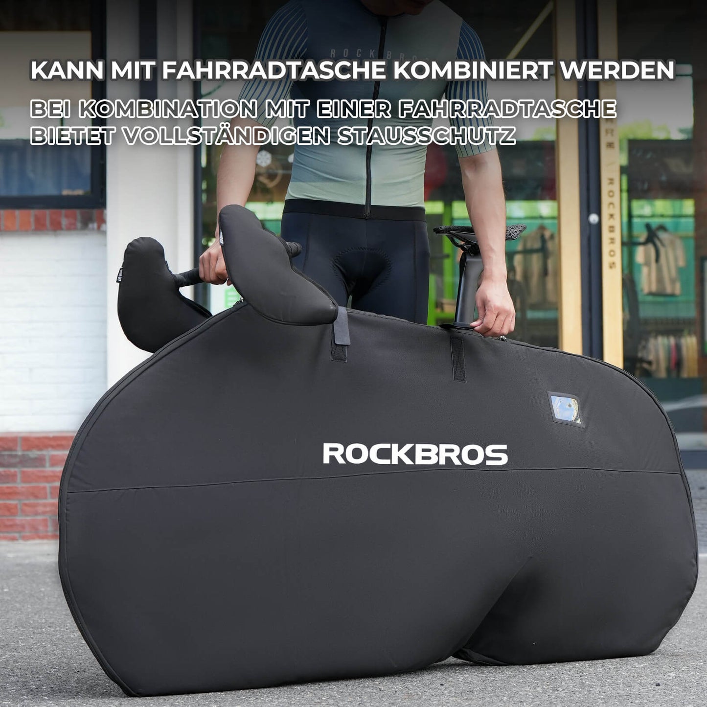 Universele en schokabsorberende stuurbeschermers ROCKBROS