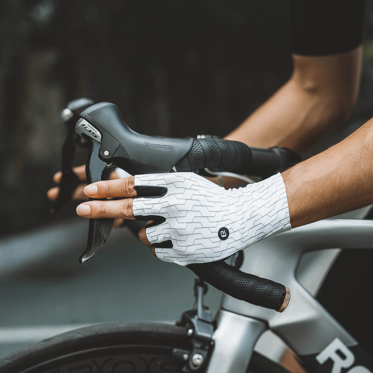 ROCKBROS Halfhandschoenen Fiets Handschoenen Ademend Schokdemping Zomer S372