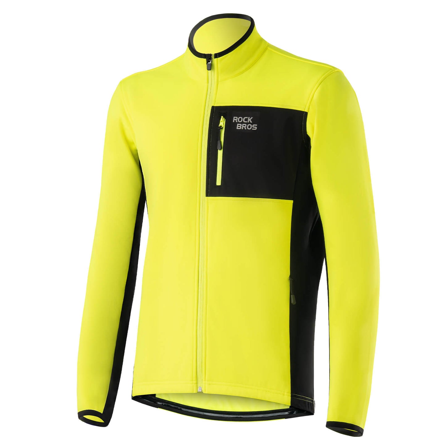 Winterfietsjas voor heren, winddicht, warme wandeljas, ROCKBROS