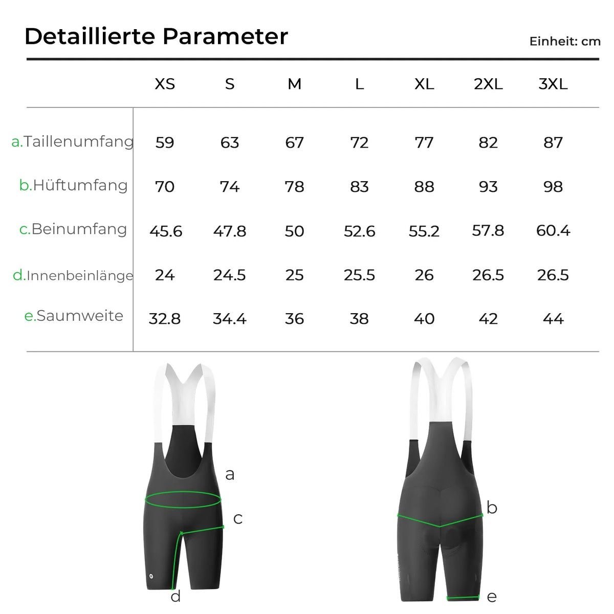 ROCKBROS Fietsbroek Heren Gevoerd, Korte Fietshandschoenenbroek, Bib Shorts met Bretels, Wielrenner Broek met Bretels
