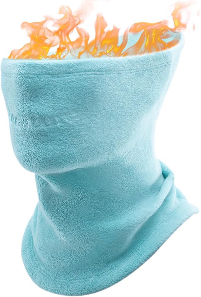 Qunature Winter Nekwarmer Ski Tube Sjaal Fleece Dik Winddicht Ademend Thermische Sjaal Dames & Heren voor Buitensporten Skiën Hardlopen Fietsen Snowboarden