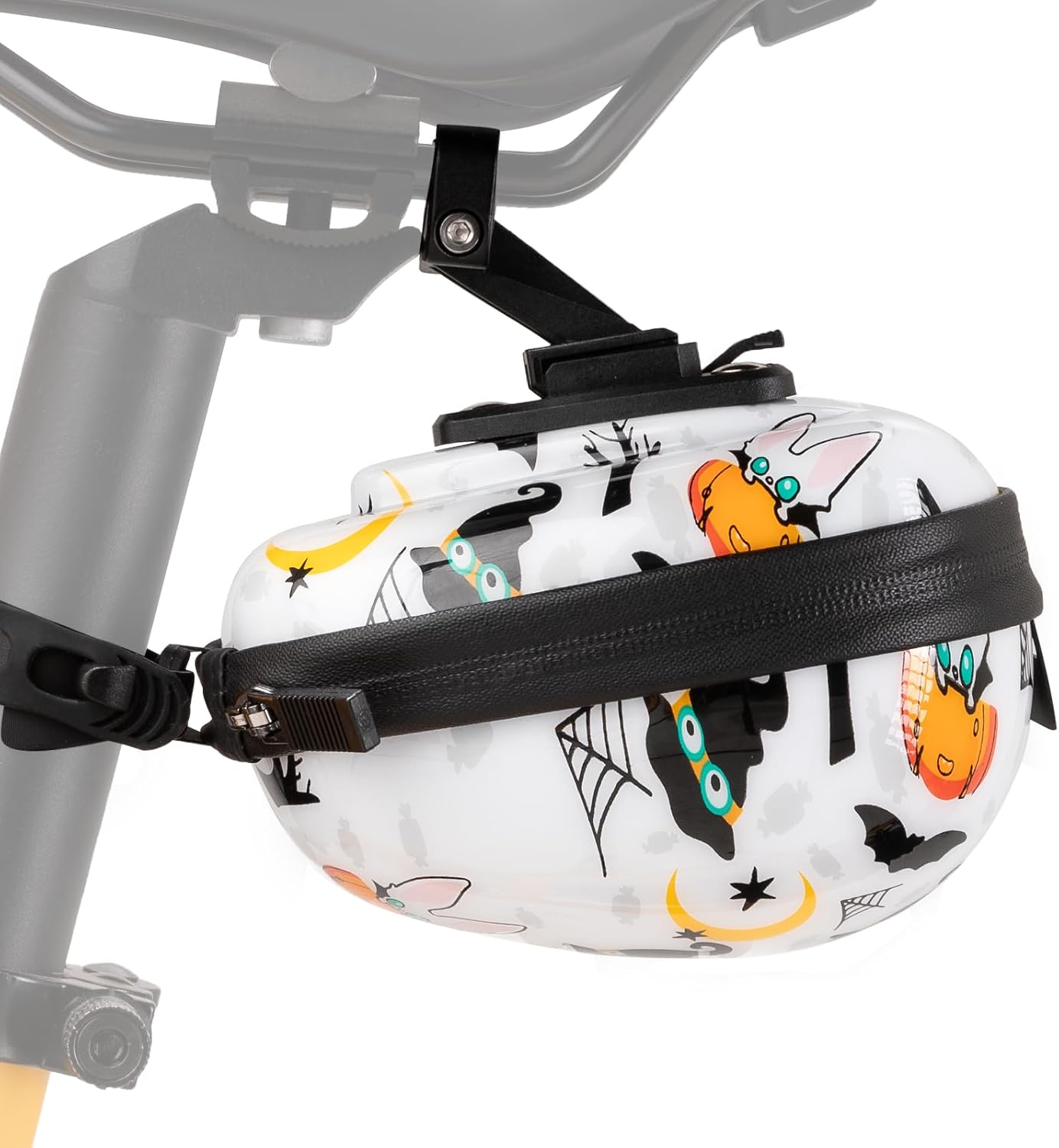 ROCKBROS hardshell zadeltas fietstas zadeltas met snelsluiting 0,4L
