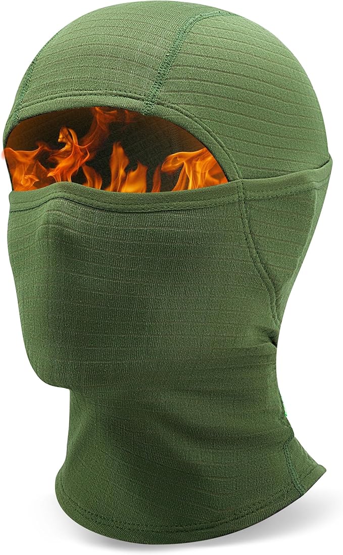 Qunature Bivakmuts Winter Skimasker Balaclava Ski Motor Gezichtsmasker Dames/Mannen Warm Winddicht Ademend Bivakmuts voor Buitensporten Skiën Snowboarden Fietsen