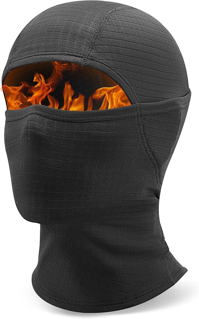 Qunature Bivakmuts Winter Skimasker Balaclava Ski Motor Gezichtsmasker Dames/Mannen Warm Winddicht Ademend Bivakmuts voor Buitensporten Skiën Snowboarden Fietsen