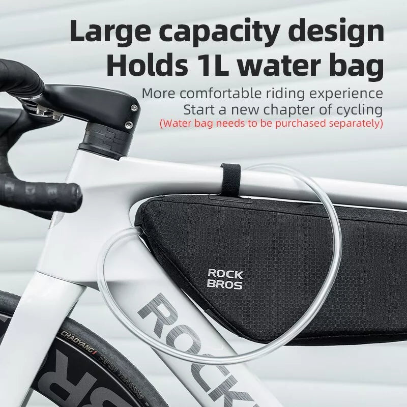 ROCKBROS fietstas frametas afneembare driehoekige tas voor MTB 2,9L
