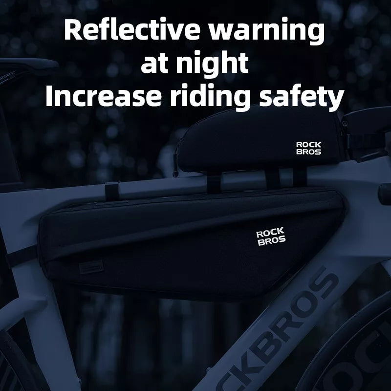 ROCKBROS fietstas frametas afneembare driehoekige tas voor MTB 2,9L