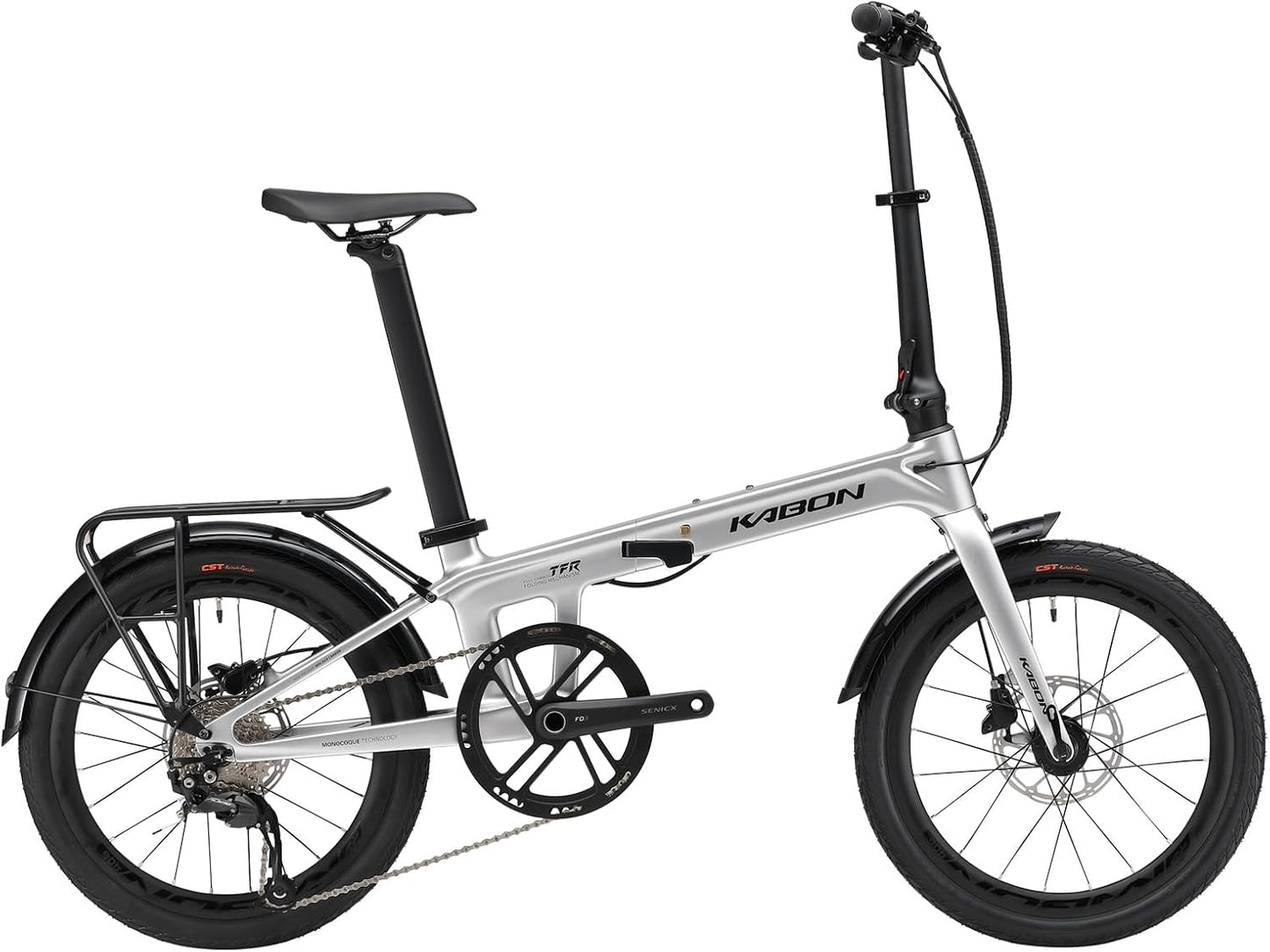 KABON City vouwfiets Carbon Shimano Altus 9S 20 inch
