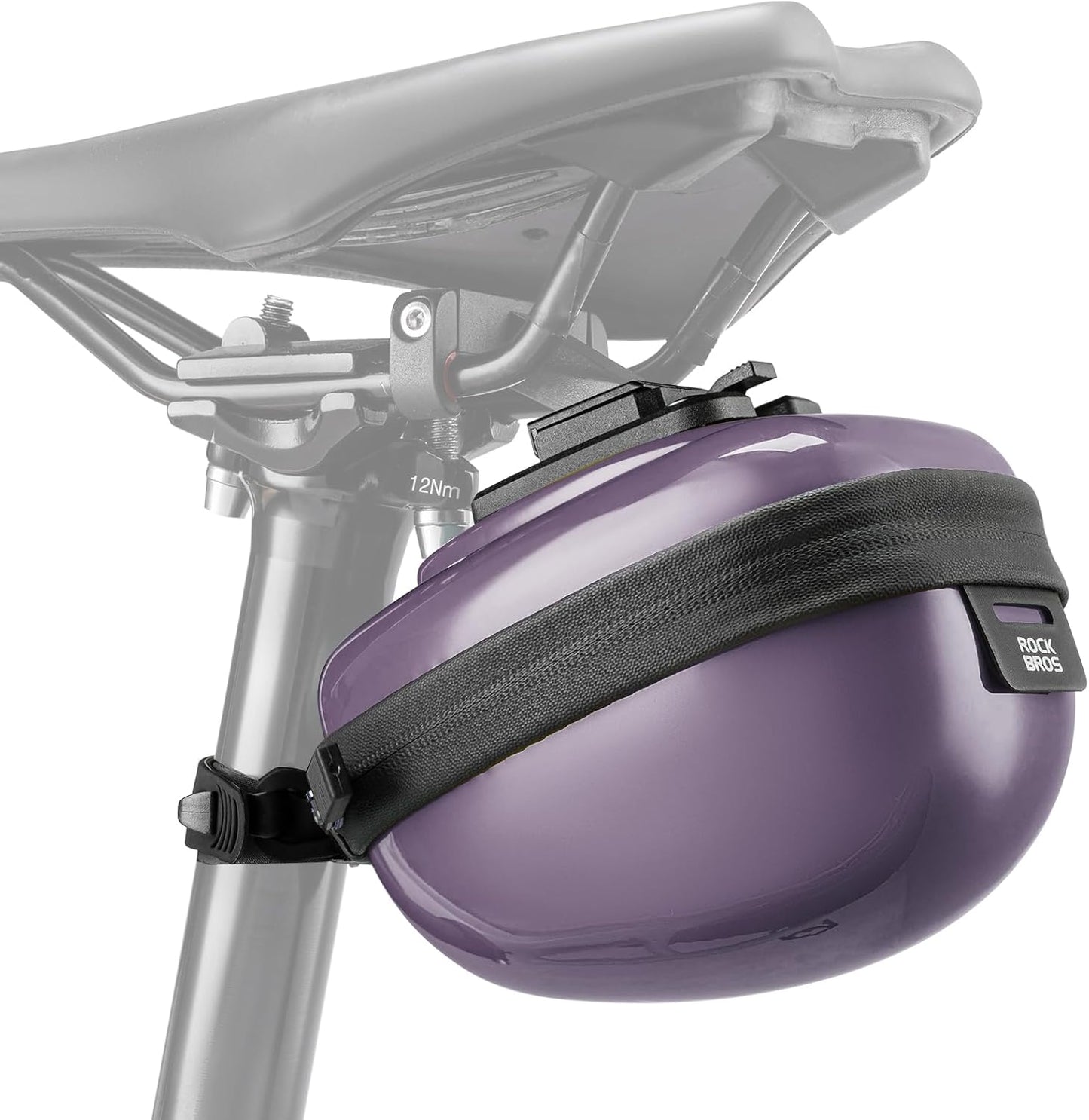 ROCKBROS hardshell zadeltas fietstas zadeltas met snelsluiting 0,4L