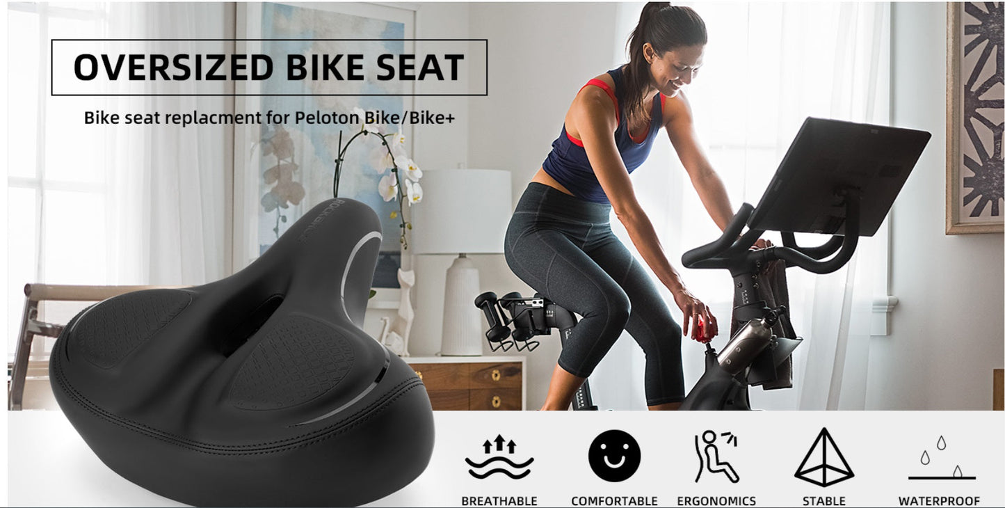 ROCKBROS Breed fietszadel voor hometrainer/fiets Peloton fietsstoeltje