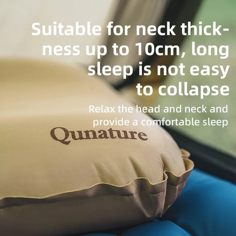 Qunature Campingkussen Strandkussen Kussen Buiten Opblaasbaar kussen