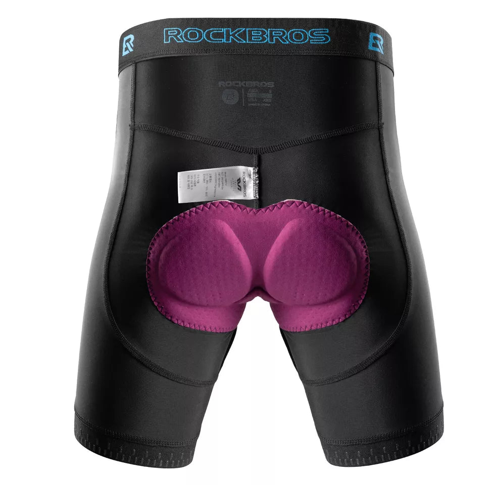 ROCKBROS racefietsbroek voor dames, gewatteerde fietsbroek voor fietsen