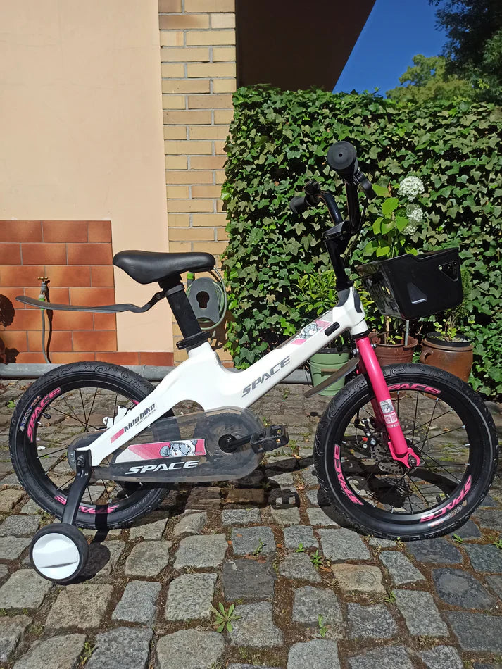 SKYS kinderfiets van 3 t/m 9 jaar 14/16/18 inch roze
