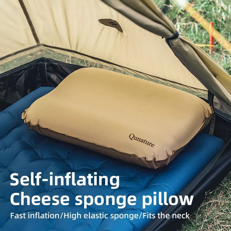 Qunature Campingkussen Strandkussen Kussen Buiten Opblaasbaar kussen
