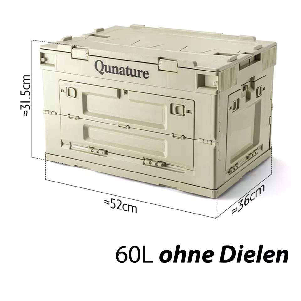 Qunature Campingbox Opvouwbare Organizer Campingbox Opbergbox 26/55/60L