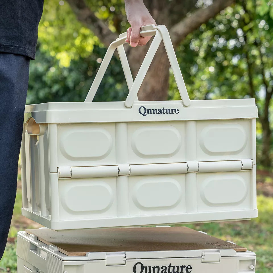 Qunature Campingbox Opvouwbare Organizer Campingbox Opbergbox 26/55/60L