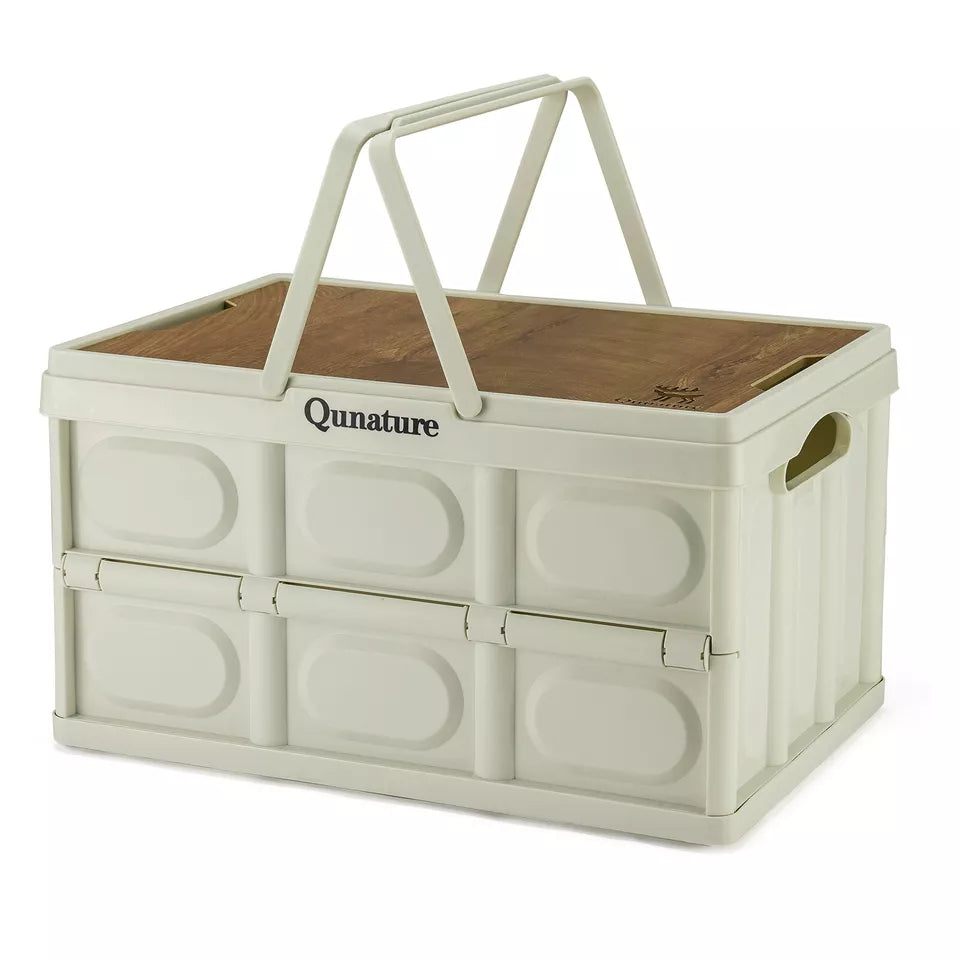 Qunature Campingbox Opvouwbare Organizer Campingbox Opbergbox 26/55/60L