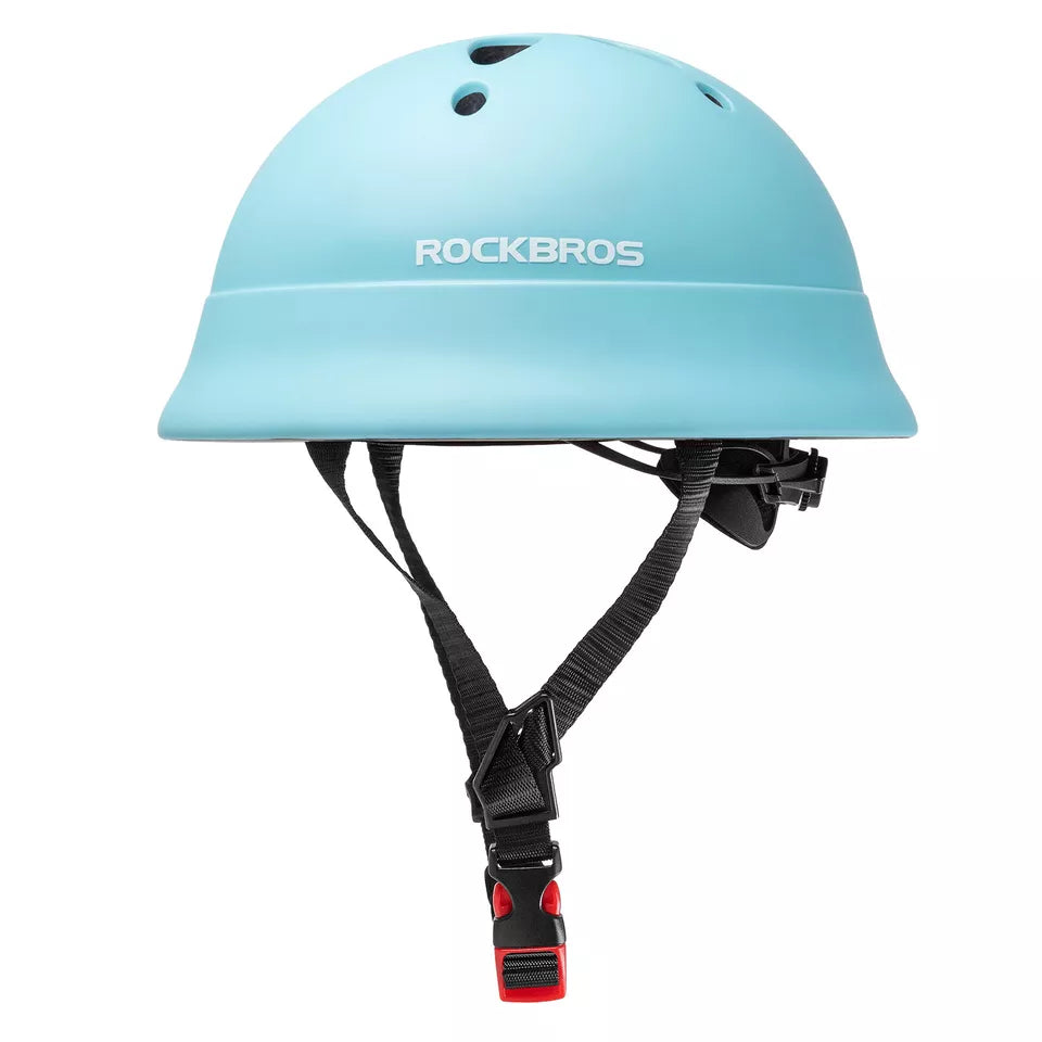 ROCKBROS kinderfietshelm, veiligheidshelm, jeugdsporthelm, kinderhelm voor 48-52 cm