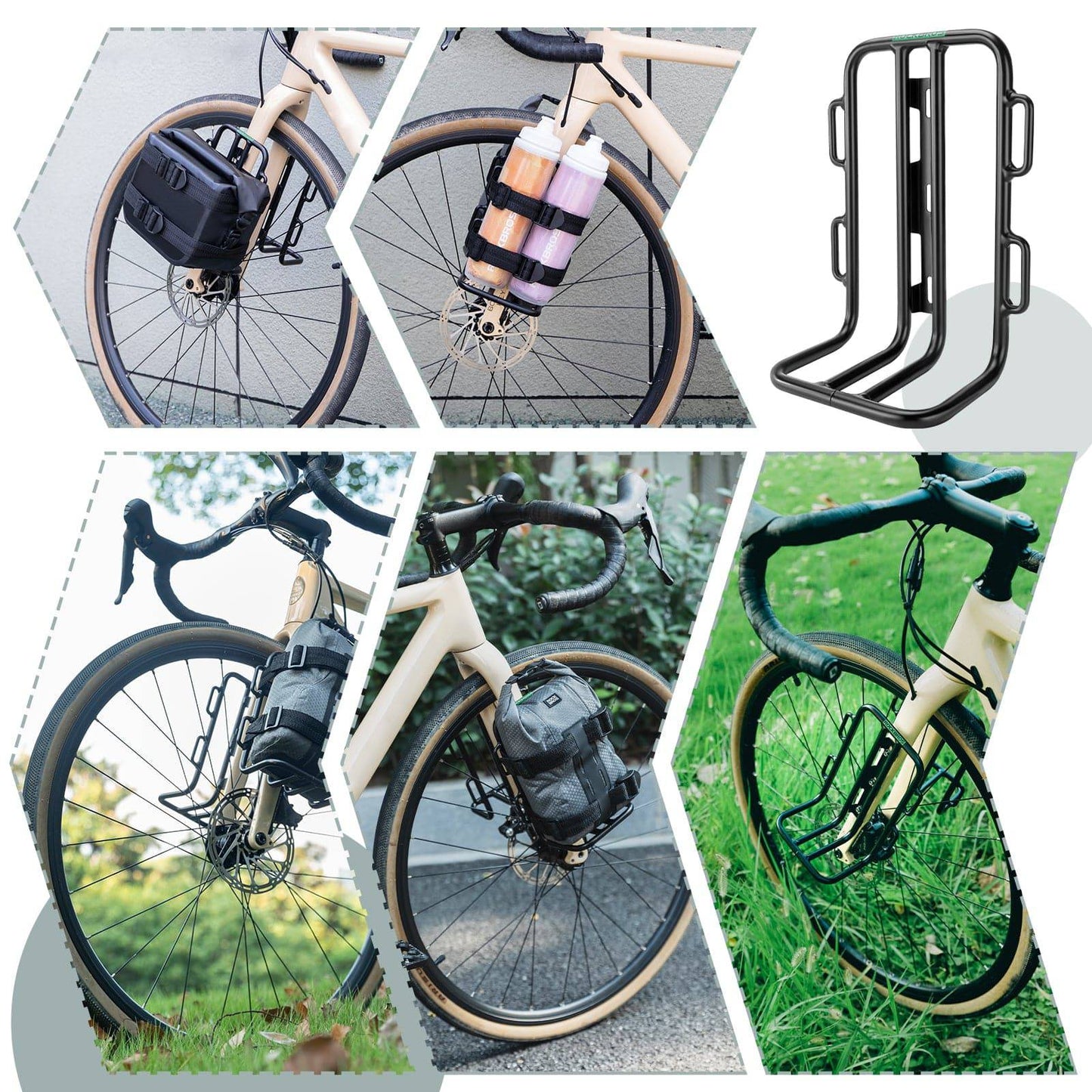 Fietstas voor voorvork, 2,7 liter, waterdicht, ROCKBROS