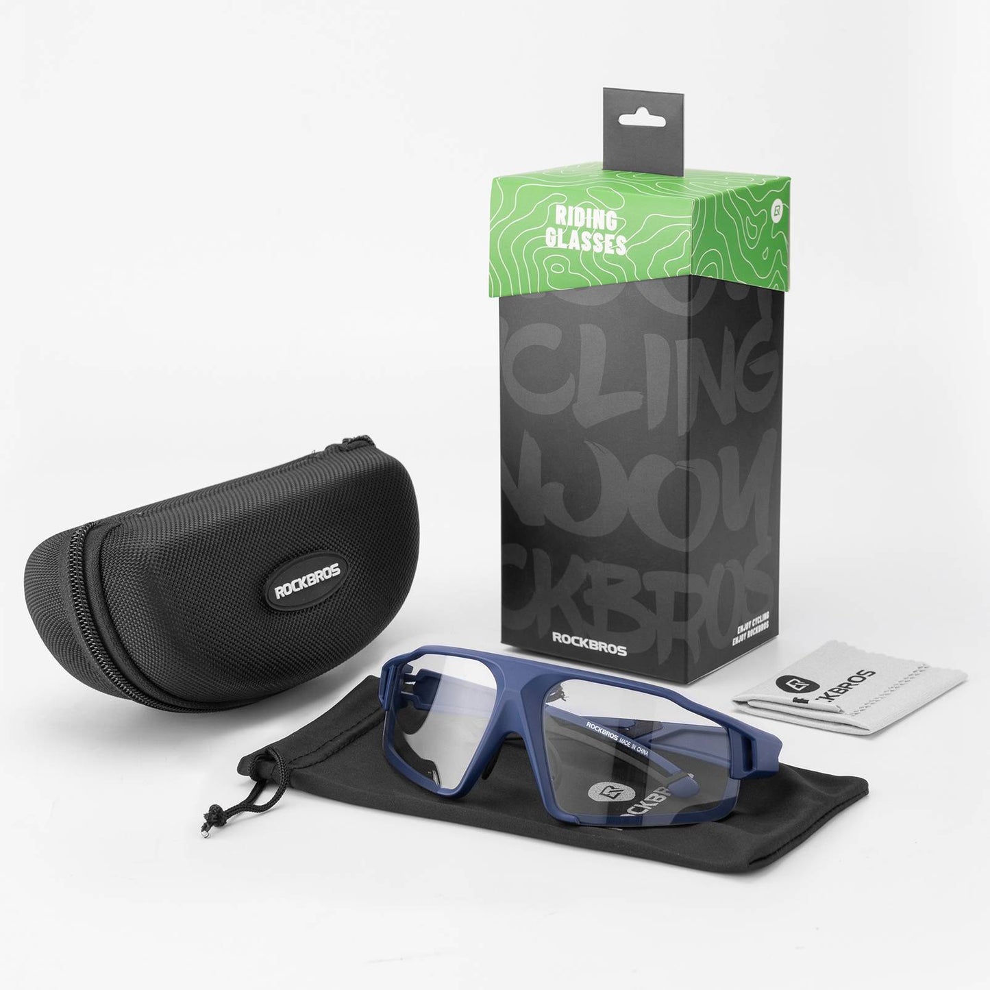 Fotochromatische zonnebrillen voor buitenactiviteiten, unisex, ROCKBROS