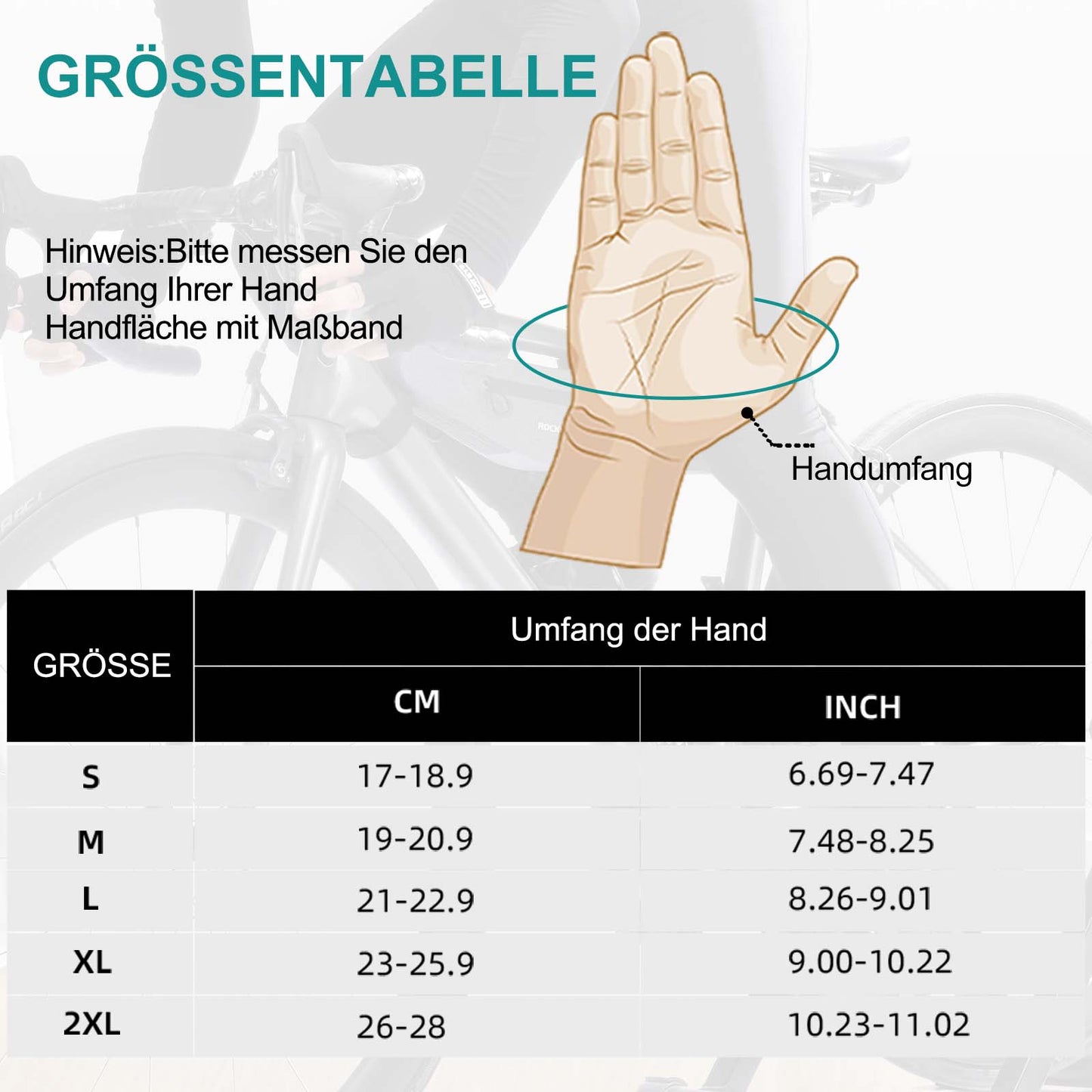 Rijhandschoenen met volledige vingers, SBR herensporthandschoenen, maat M-XXL, ROCKBROS