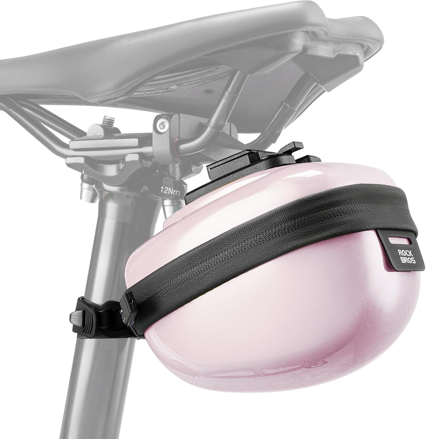 ROCKBROS hardshell zadeltas fietstas zadeltas met snelsluiting 0,4L