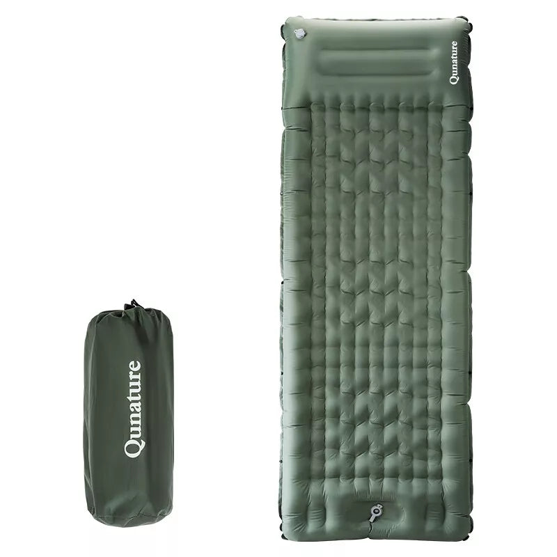 QUNATURE opblaasbare slaapmat 197*71 cm luchtbed 2 kleuren