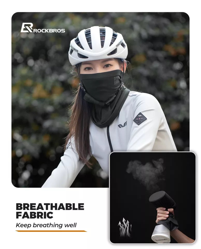 ROCKBROS Halve bivakmuts Winter Warm Tube Sjaal Halswarmer Buiten Unisex