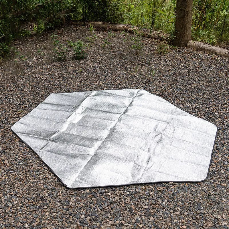 QUNATURE aluminium mat slaapmat picknickmat 240*240cm