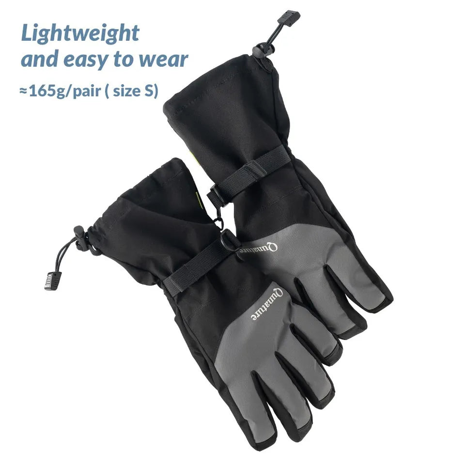 Qunature winterskihandschoenen touchscreen waterdichte handschoenen sneeuw
