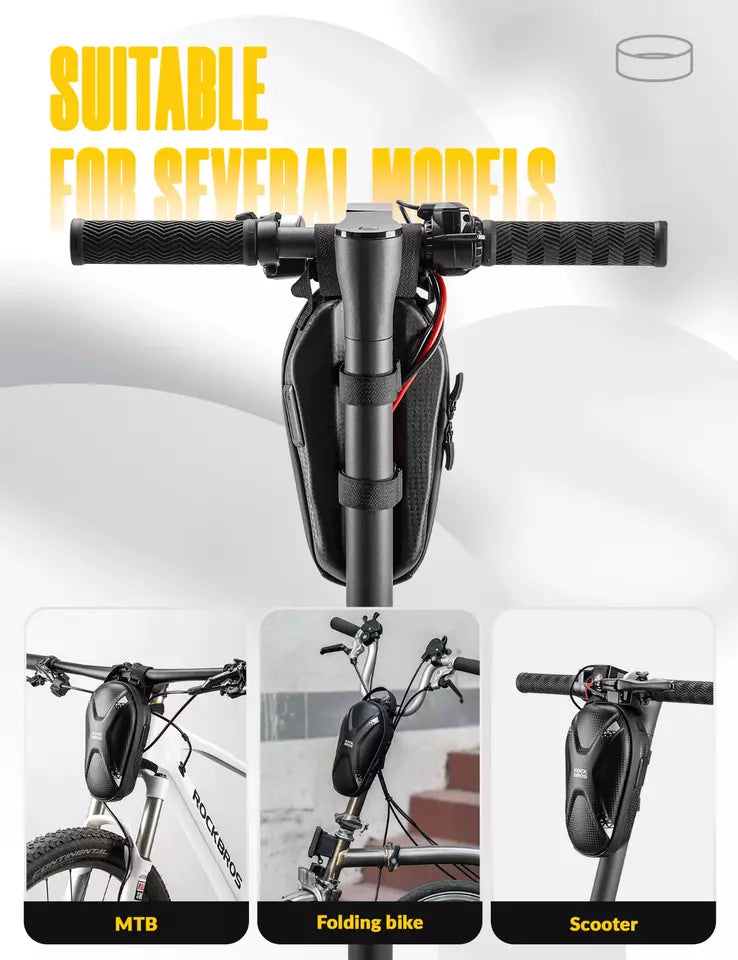 ROCKBROS E-scootertas Waterafstotend 1,3L stuurtas Voorvak PU