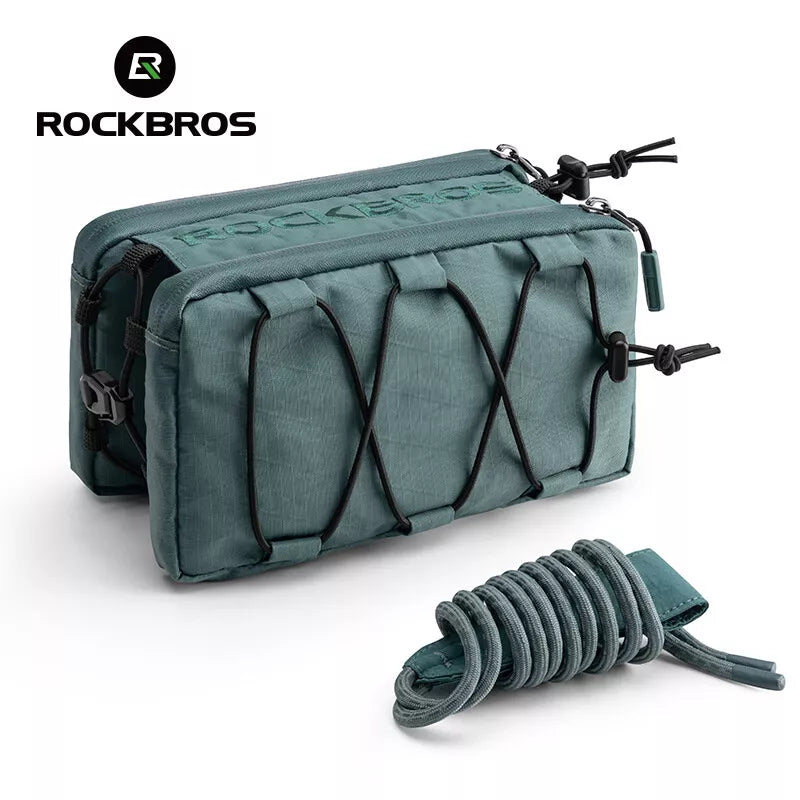 ROCKBROS 1L fiets dubbele frametas bovenbuistas voorzijde 5 kleuren voor racefiets MTB
